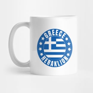 Heraklion Greece Mug